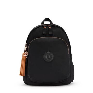 Kipling Delia Medium Backpacks Rose Black | AU 1562CT